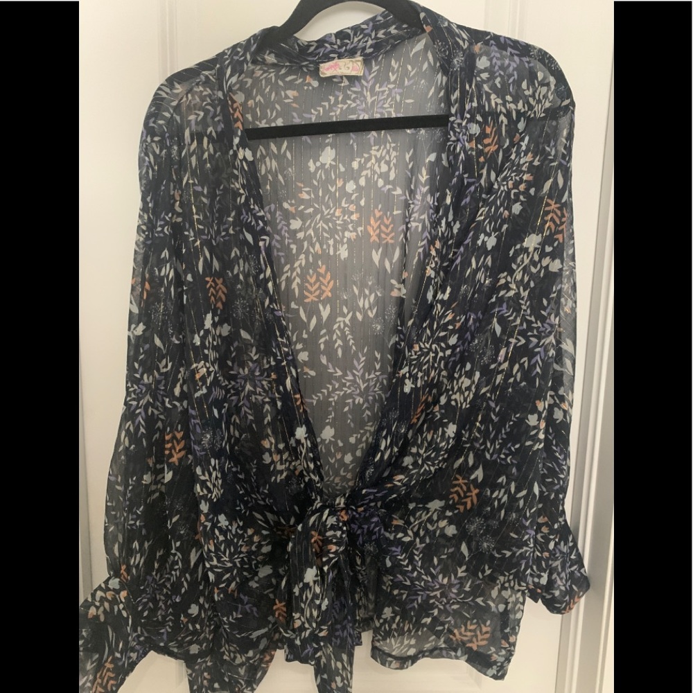 Free People Wrap Top